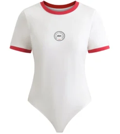 Body femme Nacre Rouge Dim x Ines de La Fressange