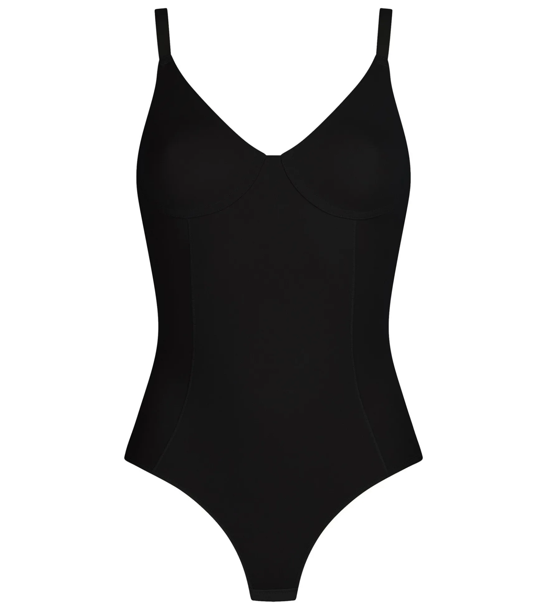 Body sculptant noir avec soutien-gorge intégré Dim Silhouette