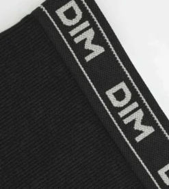Boxer garçon en coton modal côtelée Noir Dim Icons