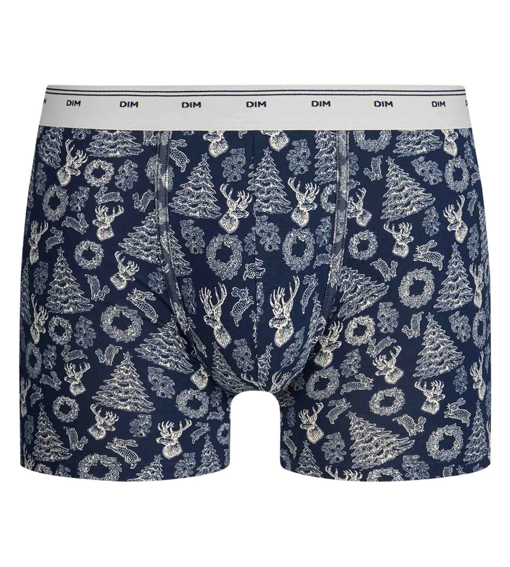 Boxer homme imprimé bleu Trendy