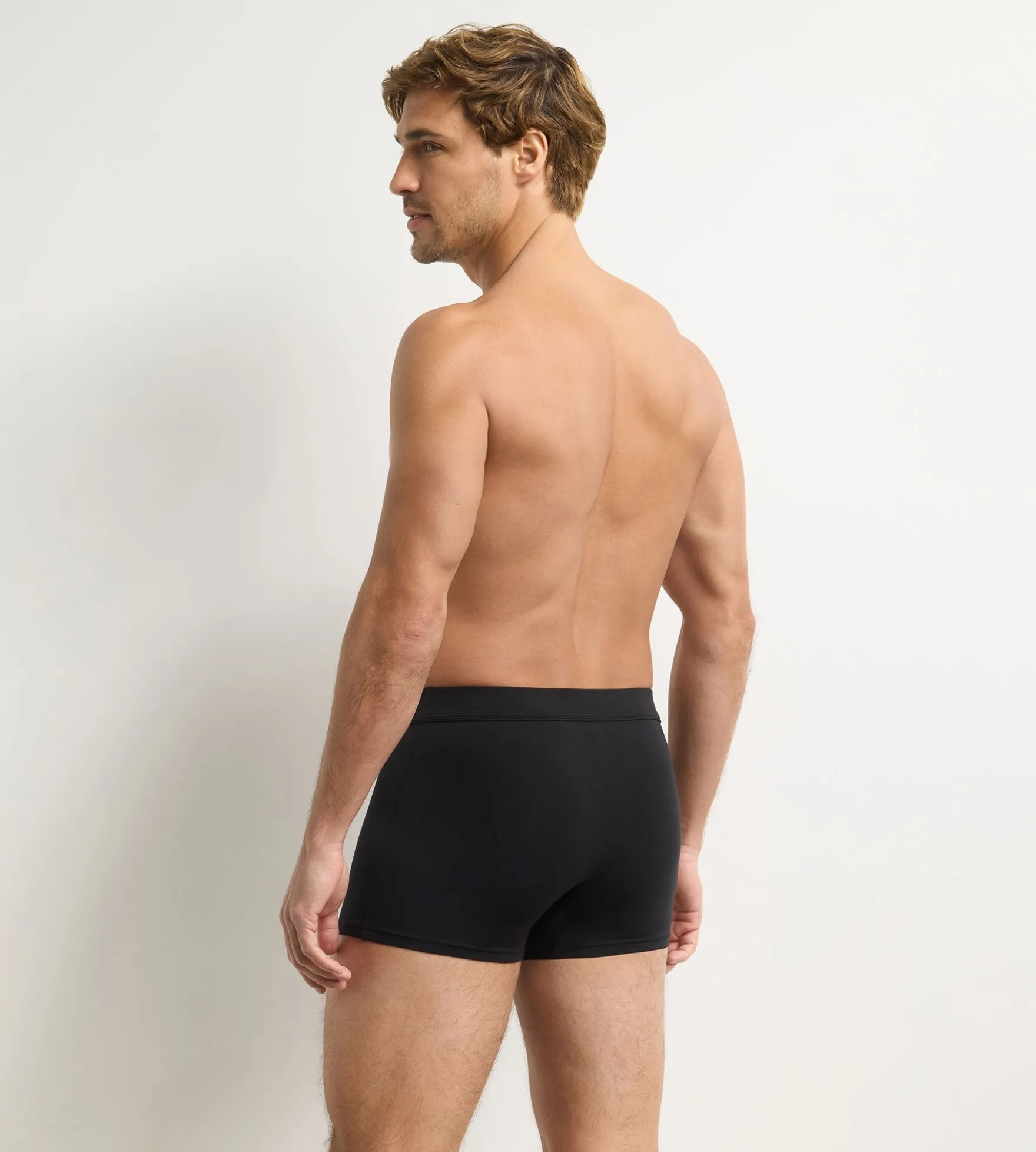 Boxer homme noir Gentleman
