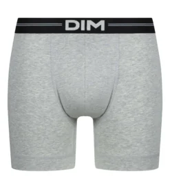 Boxer long homme Gris Chiné Dim Icons