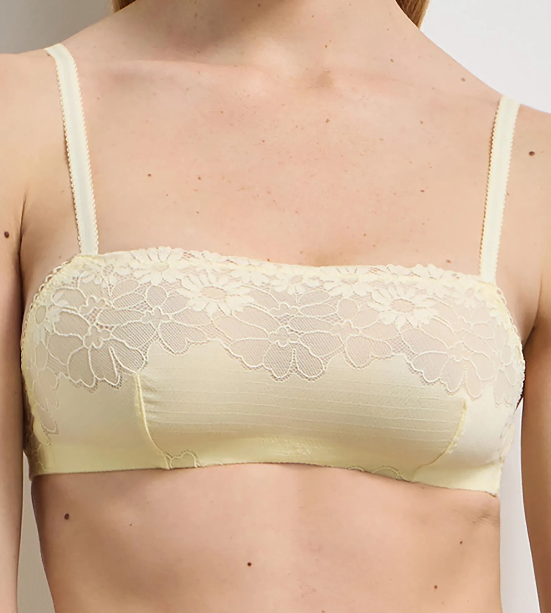 Bralette souple sans armatures vanille Slow Days Fresh Vibes