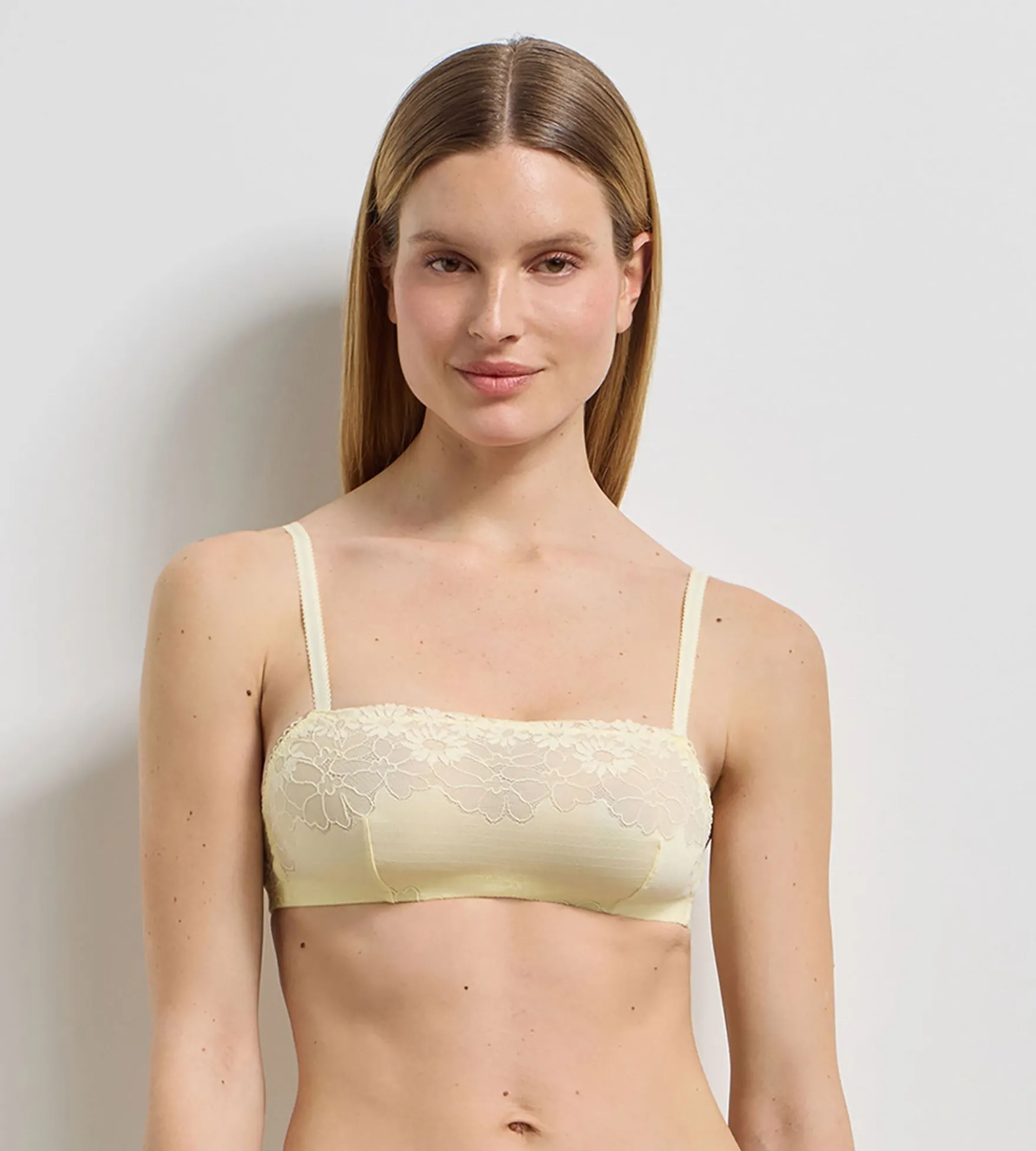 Bralette souple sans armatures vanille Slow Days Fresh Vibes