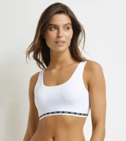 Brassière femme Blanche Dim Icons