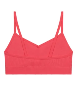 Brassière fille sans couture à mousses amovibles microfibre Rose Dim