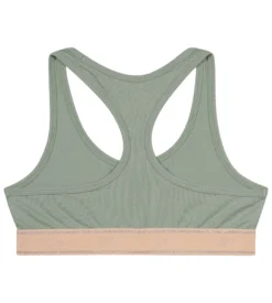 Brassière fille Vert et Rose Dim Sport