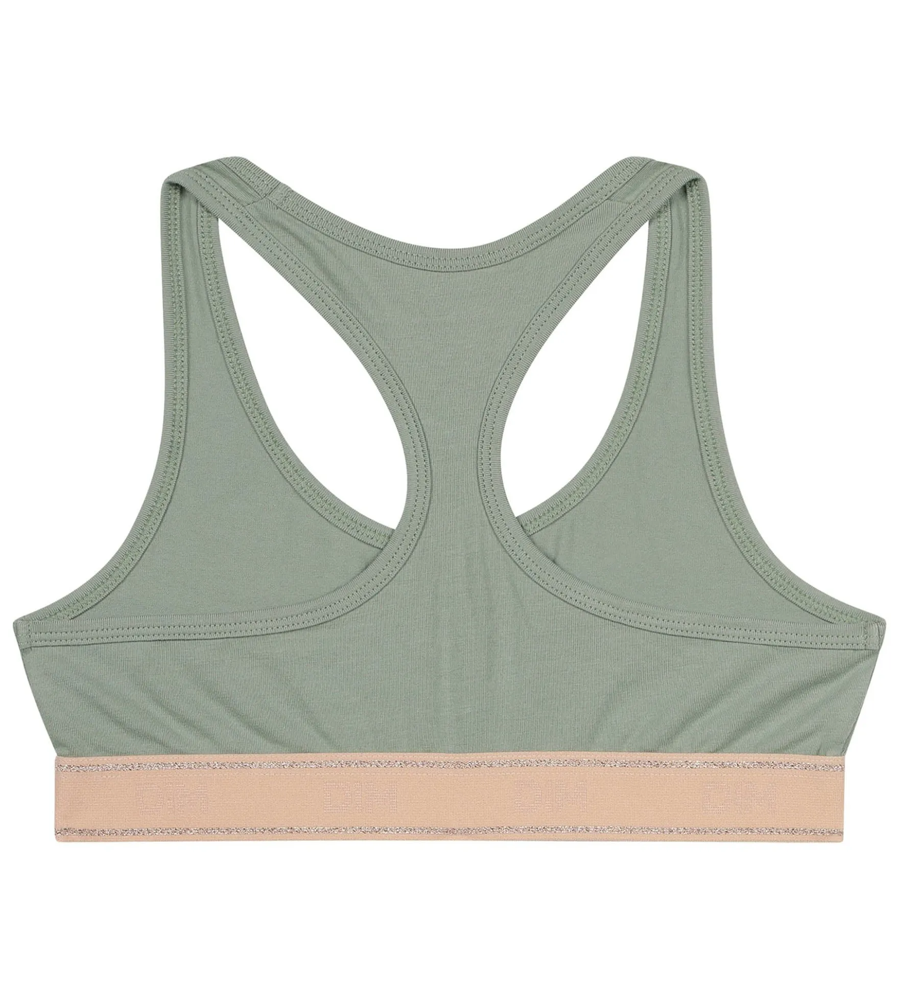 Brassière fille Vert et Rose Dim Sport