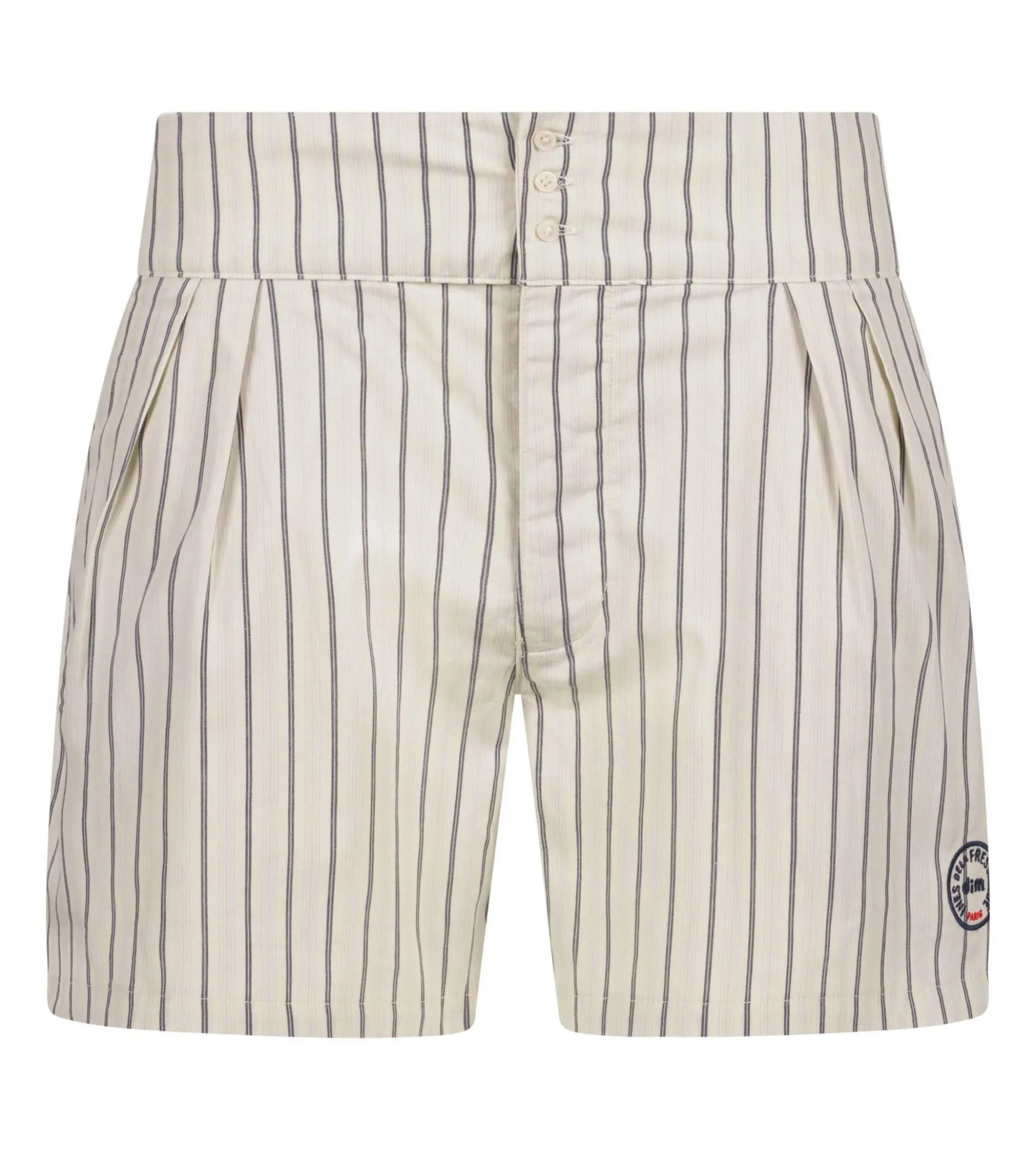 Caleçon unisexe rayé Gris Dim x Inès de La Fressange