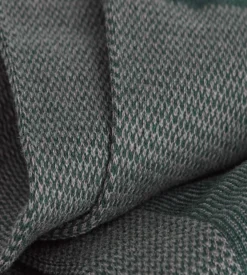 Chaussettes homme coton vert écossais La Mode