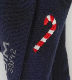 Chaussettes homme navy blue candy Coton Fancy