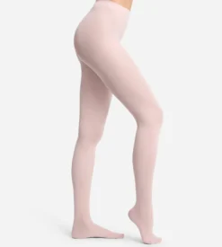 Collant avec ceinture confort rose ballet 50D Opaque Velouté