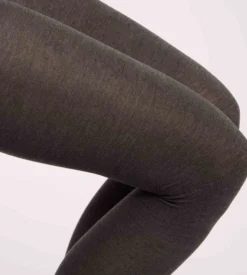 Collant chaud effet laine gris foncé 115D Thermo