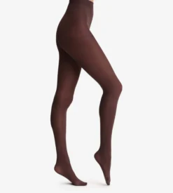 Collant chocolat opaque velouté Style 50D