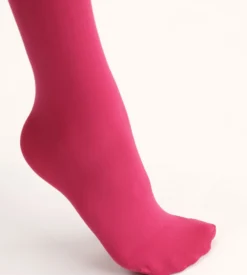 Collant fuchsia opaque 50D Dim x Ines de la Fressange