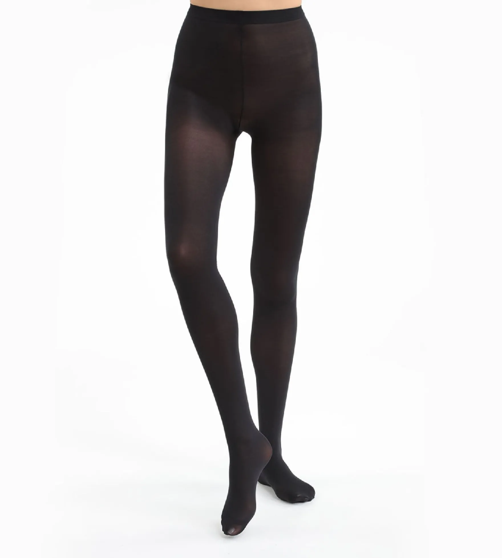 Collant noir Diam's jambes fuselées 45D
