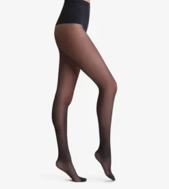 Collant noir Diam's Ventre Plat 25D