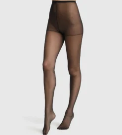 Collant Noir pour Femme Trio Rouge