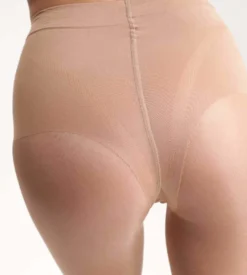 Collant peau dorée Diam's Ventre plat 25D