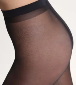 Collant semi-opaque noir Diam's Silhouette Fuselée