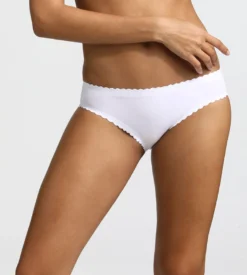 Culotte blanche en microfibre Body Touch Dim