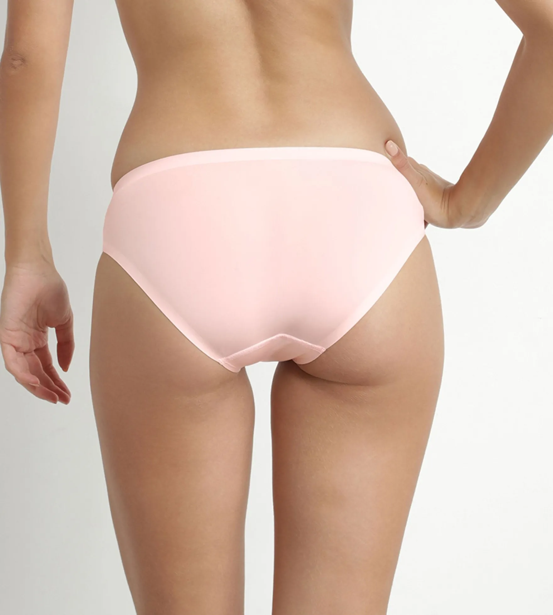 Culotte en microfibre rose ballerine InvisiFree de Dim
