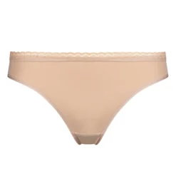 Culotte femme en microfibre et ceinture en tulle Nude Daily Micro