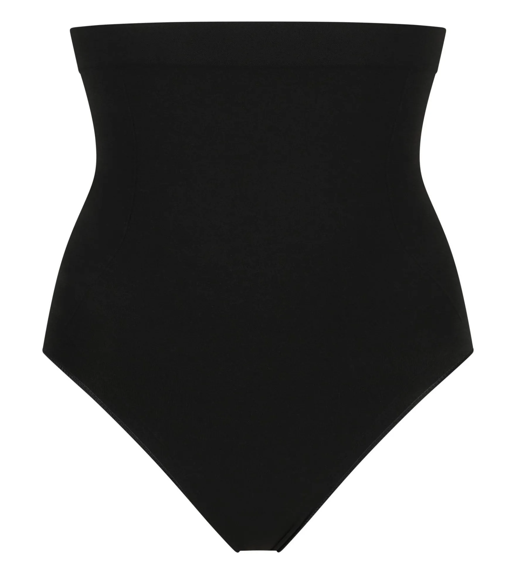 Culotte femme taille haute seconde peau Noir Dim Silhouette Seconde peau