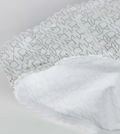 Culotte fille blanche imprimé logo - Dim Touch