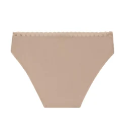 Culotte fille en microfibre et dentelle Nude Daily