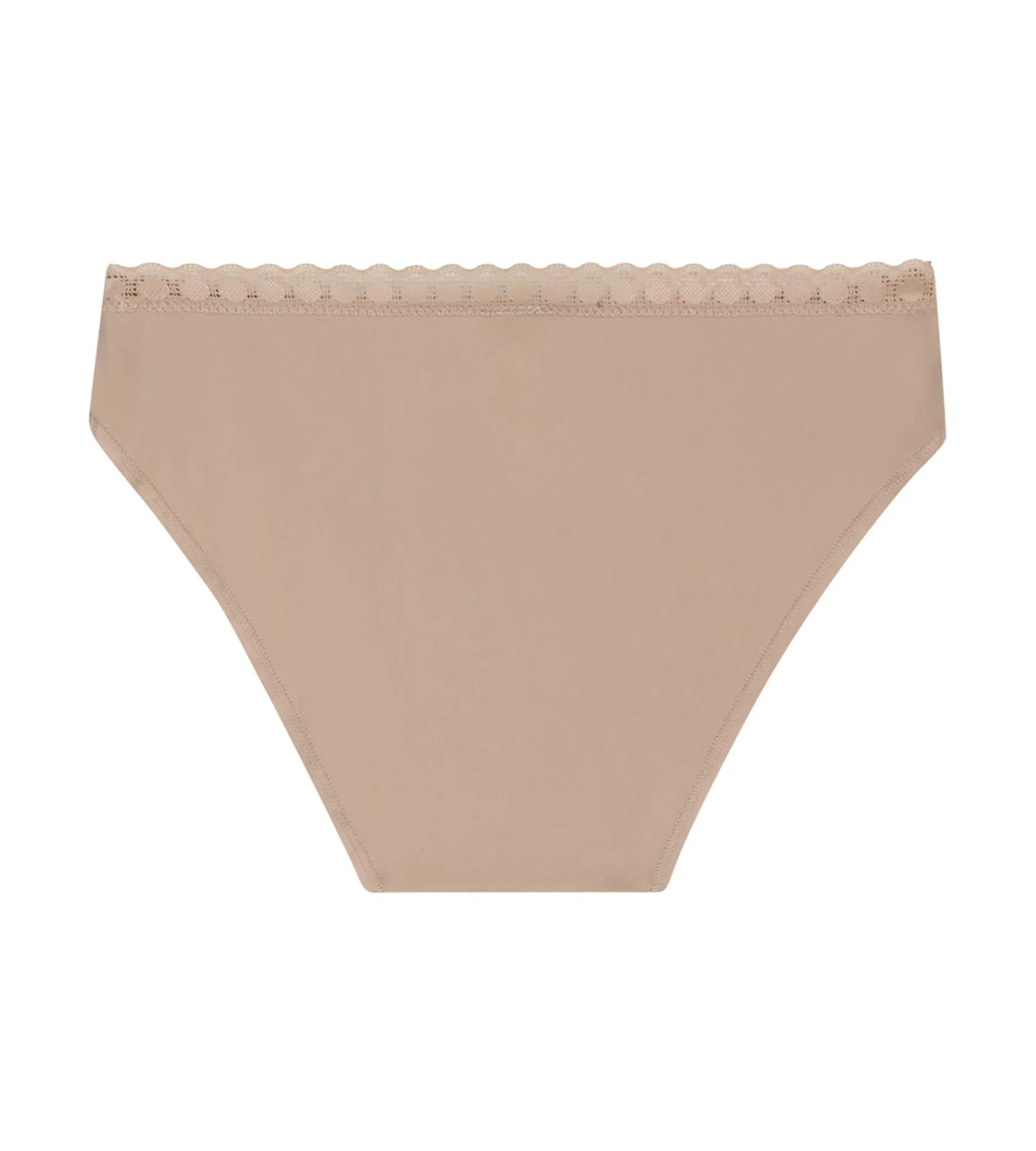 Culotte fille en microfibre et dentelle Nude Daily
