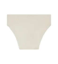 Culotte fille en microfibre et dentelle Ivoire Daily