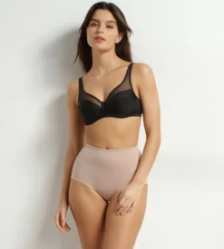 Culotte gainante en microfibre nude Dim Silhouette Contour