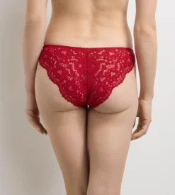 Culotte taille haute rouge Burning Eclat