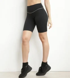 Cycliste de sport pour femme en microfibre sculptante noire Dim Move