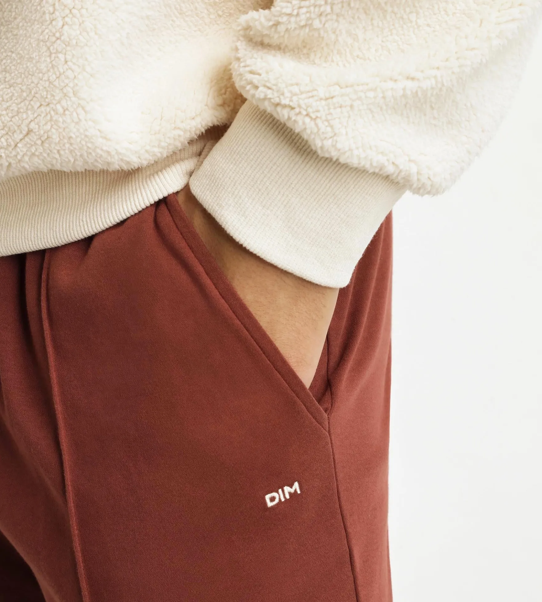 Ensemble pyjama pantalon homme Bordeaux Dim