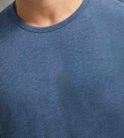Ensemble pyjama short homme bleu mélange Dim Jersey