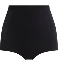 Gaine taille haute femme en microfibre Noir Dim Silhouette Contour