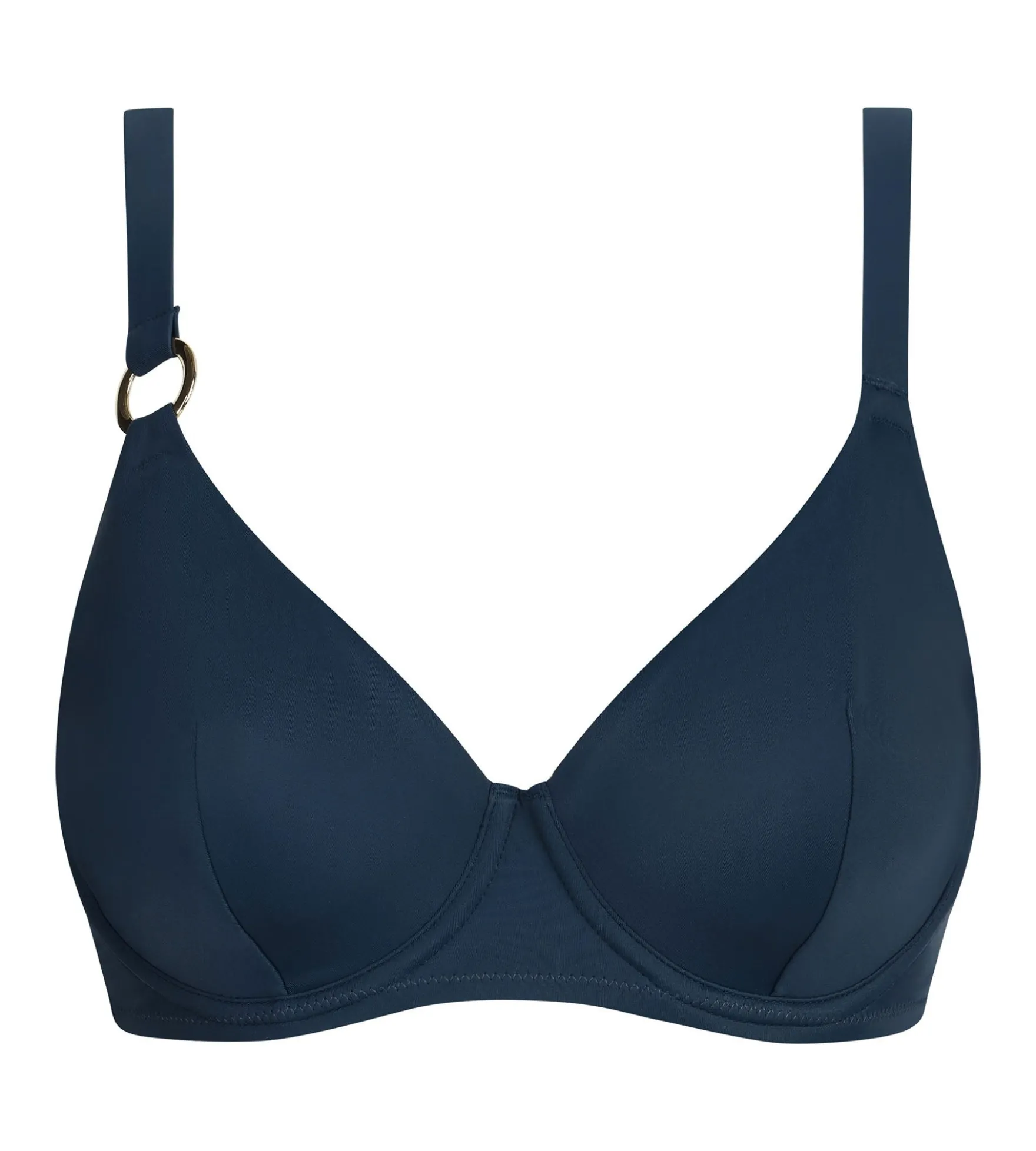 Haut de maillot de bain à armatures Bleu Dim Swimwear Silhouette