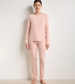Jogging de pyjama rose poudré Soft Blush