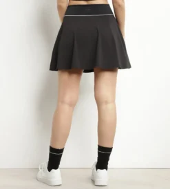 Jupe short de sport femme en microfibre Noire Dim Move