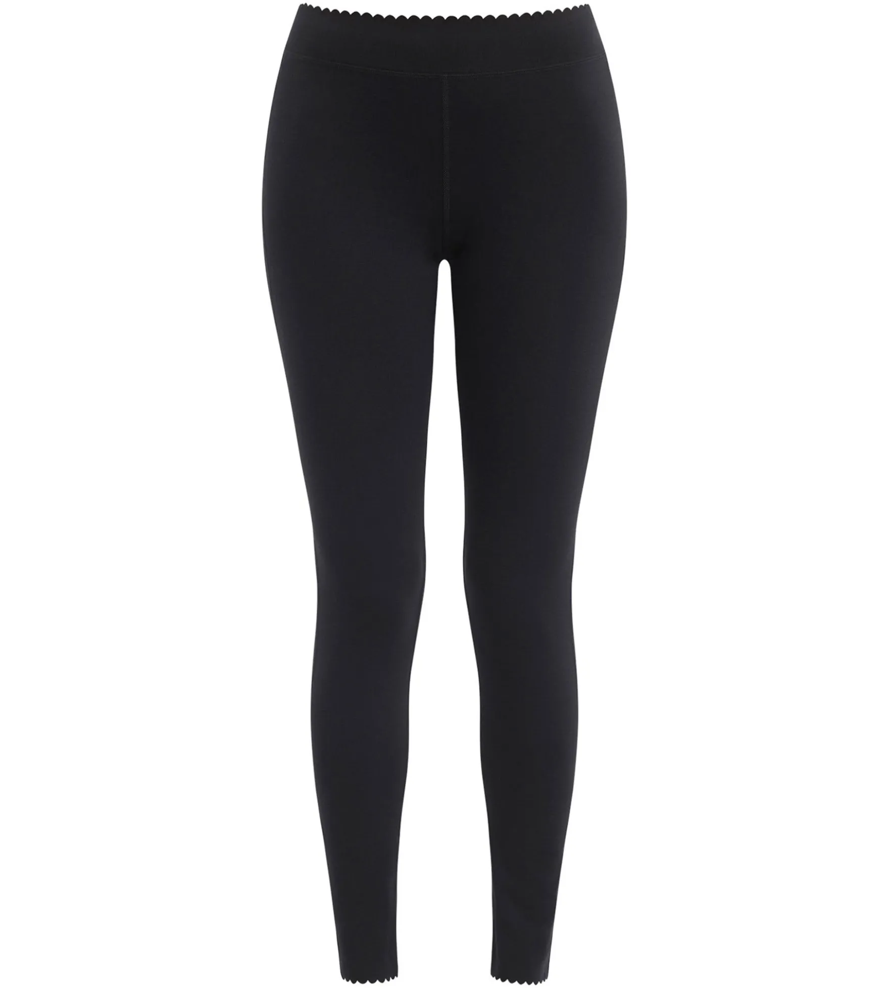Legging femme opaque en coton stretch Noir Body Touch Easy
