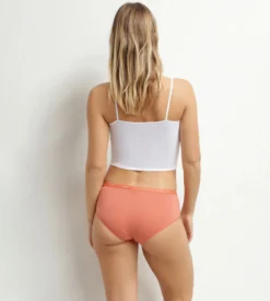 Lot de 3 Boxers femme en coton stretch à pois Les Pockets