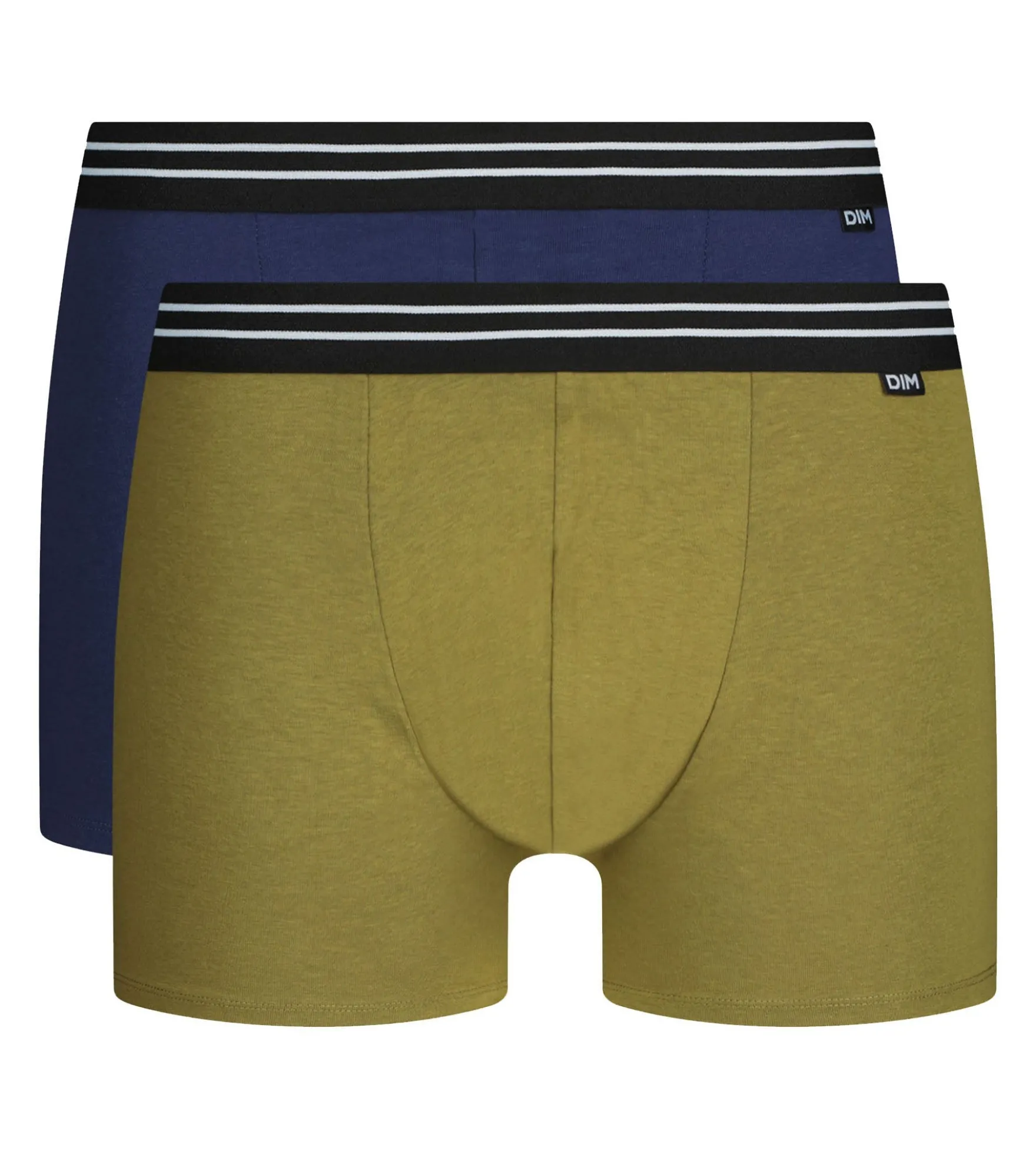 Lot de 2 boxers homme en coton stretch Cumin EcoDim