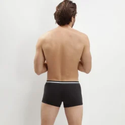 Lot de 4 boxers noirs ECODIM Coton