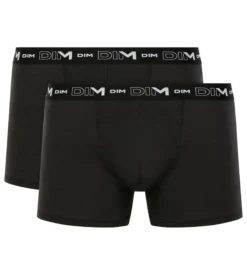 Lot de 2 boxers noirs pour homme Coton Stretch
