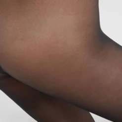 Lot de 2 collants semi-opaques en Lycra Noir Diam’s Jambes Fuselées