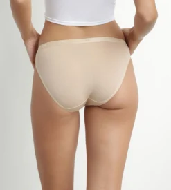 Lot de 5 culottes coton stretch Noir Nude Blanc Les Pockets Ecodim