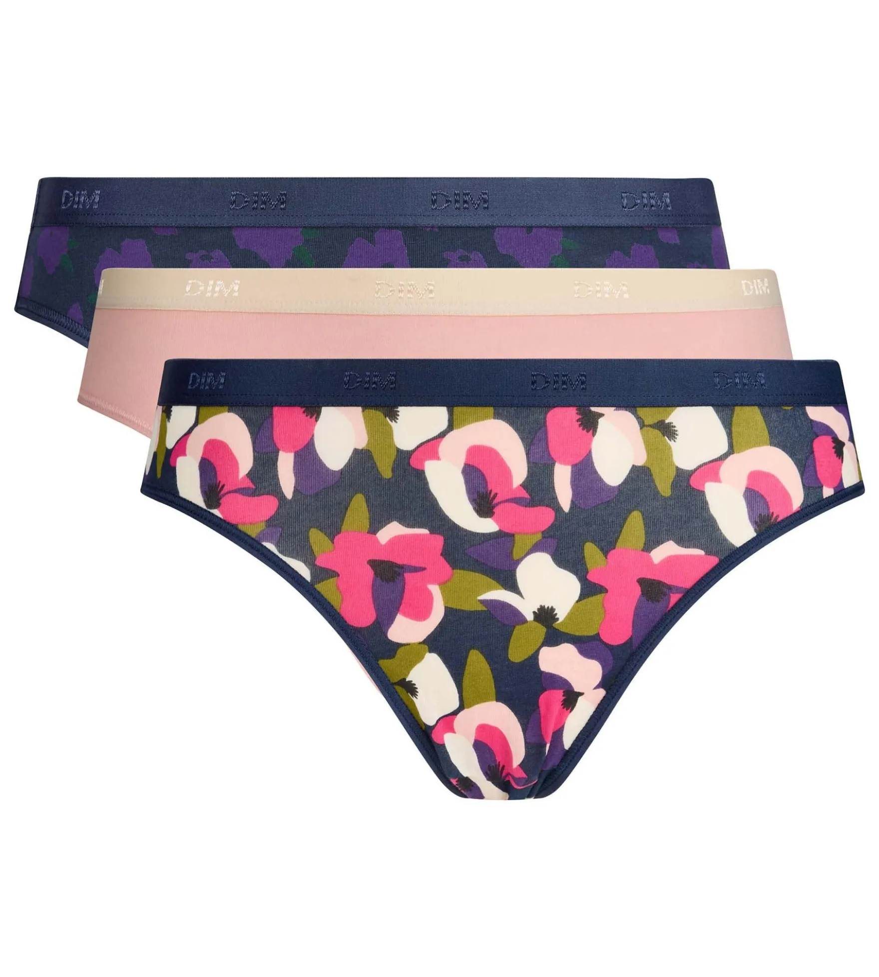 Lot de 5 culottes floral chic Les Pockets Coton