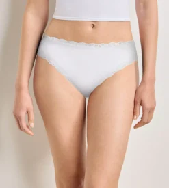 Lot de 2 culottes gris cendre Daily Coton Dentelle